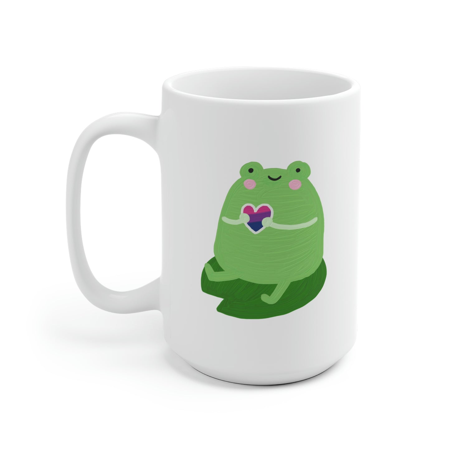 Bisexual Cute Frog Mug