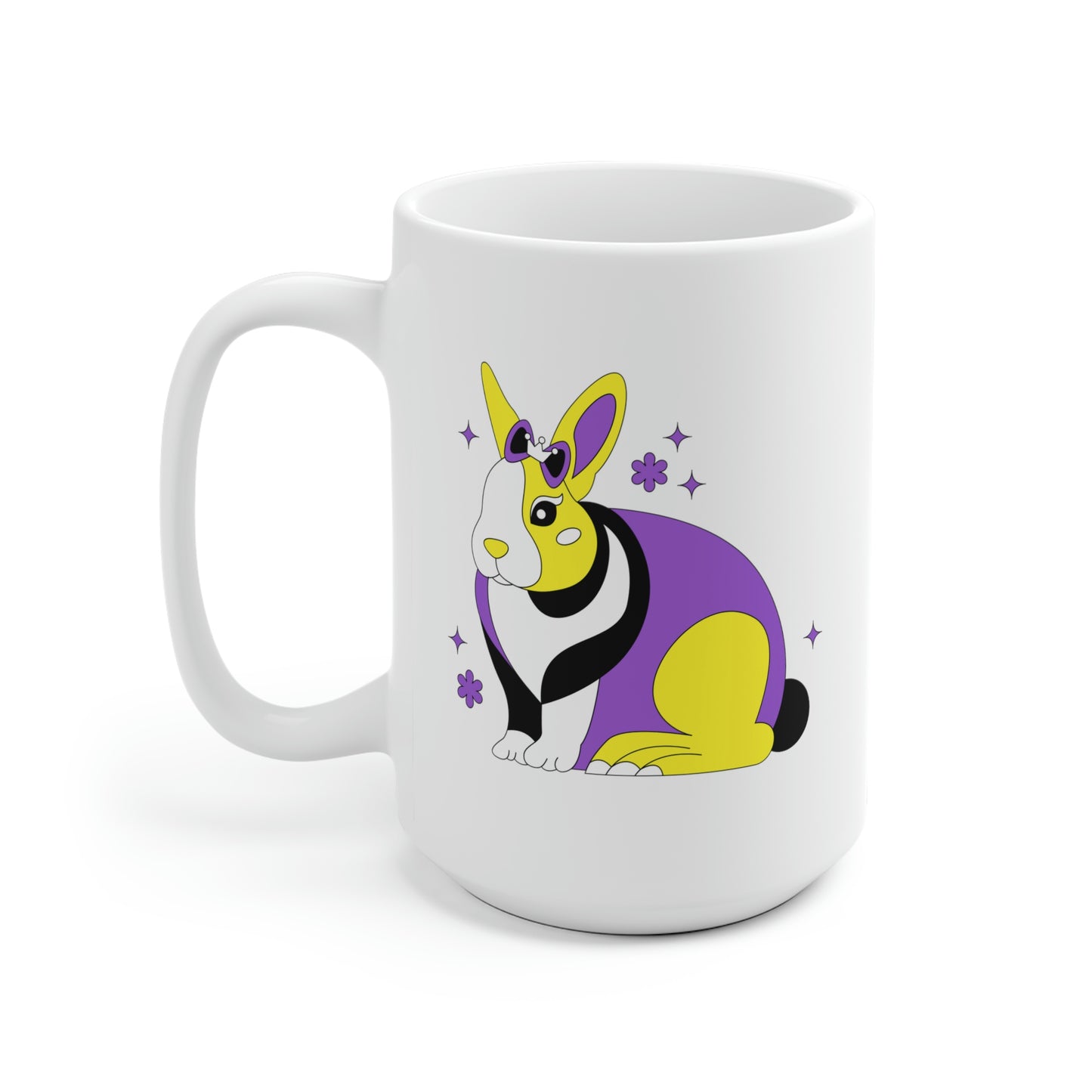 Nonbinary Bunny Mug