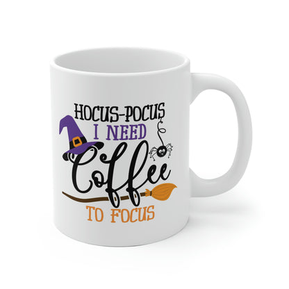 Hocus-Pocus I Need Coffee To Focus Mug