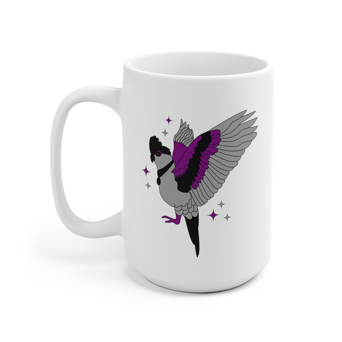 Asexual Galah Bird Mug