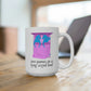 Two Queens In A King Sized Bed Unicorn Mug