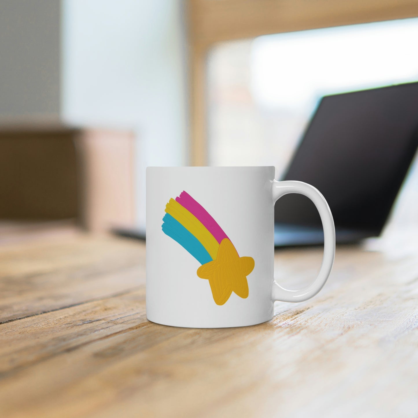 Pansexual Pride Shooting Star Mug