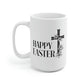Happy Easter Cross Mug